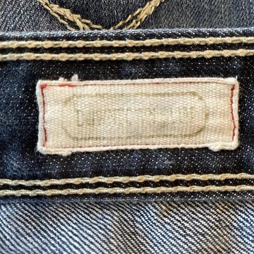 Caffeine NYC Jeans Mens 38x32 Downtown Slim Button Fly Flap Zip Back‎ Pockets